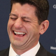 Paul Ryan, getting a wicked buzz on thinking about all those dead poor people. (Photo: Mark Wison/Getty)